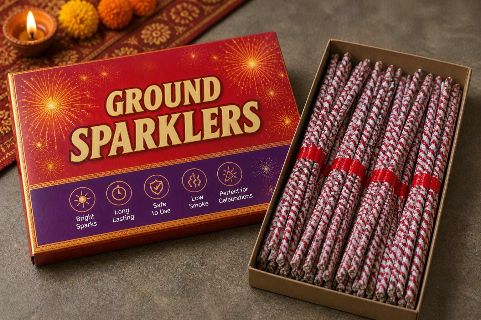Ground Sparklers 1 Box